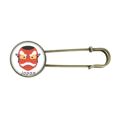 thumbnail image 1 of Tradicional japones mascara fantasma local EsES Broche De Broche De Metal Antiguo Unbranded M, 1 of 3