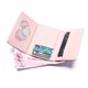 thumbnail image 3 of Cartera de mujer, billetera corta con dibujos animados para niñas, linda billetera con múltiples tarjetas, 3 of 5