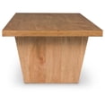thumbnail image 4 of Signature Design by Ashley Kristiland Coffee Table with Storage Shelf, Light Brown, 4 of 7