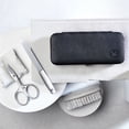 thumbnail image 4 of ZWILLING Manicure Set (5 piece, genuine leather case, metal frame, with nail scissors and cuticle scissors), Premium, Black, 4 of 4