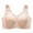 Beige, variant on Sports Bras for Women Seamless Lace Sports Bra Comfortable Breathable Base Top Underwear Bras for Women