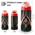 thumbnail image 2 of Kids Young-Boy Never Br-oke Again Water Bottle Insulated Stainless Steel Water Bottles with Straw Lid 12oz Thermos, 2 of 8
