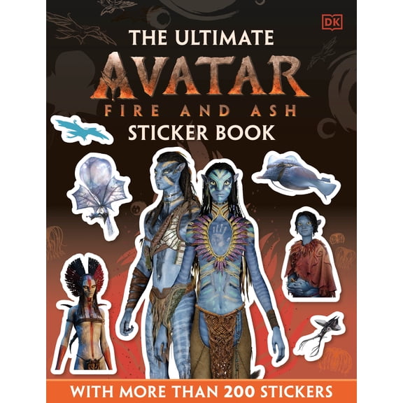 Avatar Fire and Ash Ultimate Sticker Book (Paperback)