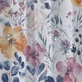 thumbnail image 5 of Orinice  Floral Shower Curtain, Tropical Colorful Leaves Fabric Cloth Shower Curtains for Bathroom, Modern Abstract Flower Bath Curtain with Metal Hooks,  69x72, 5 of 7