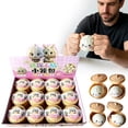 thumbnail image 1 of 12Pcs Cute Squishies Baozi Set, Slow Rising Squish Decompression Bun, Imitation Of True And False Tool Small Silicone Stress Relieving Release Hand Pinching, Gift for Friend, 1 of 9