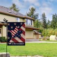 thumbnail image 3 of Bandera americana ancla jardín Banner Vertical doble cara Memorial Day Banner jardín decoración al aire libre Adepaton CPB-US-DYP75-1, 3 of 5