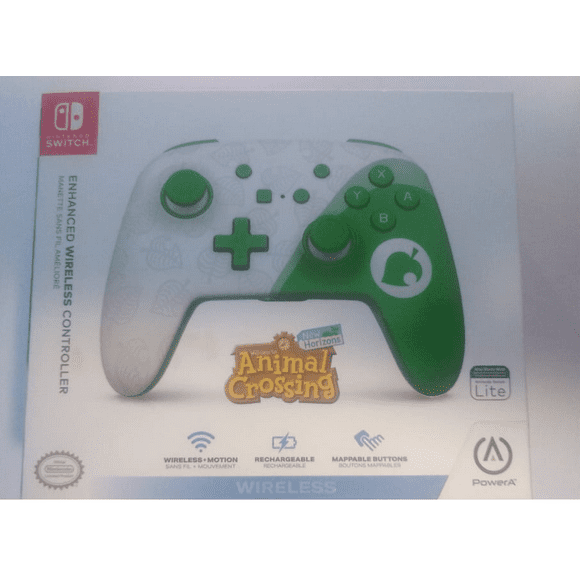Control inalámbrico PowerA Nintendo Switch - Animal Crossing Power A .Nintendo switch