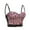 Pink, variant on Perfume-Grade Bra for Women Push Up Beading Back Closure Rave Bustier for Club Wear and Stage