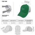 thumbnail image 4 of Glitter Baseball Caps thank you Embroidery Dad Hat for Teen Trendy Adjustable for Camping, 4 of 7