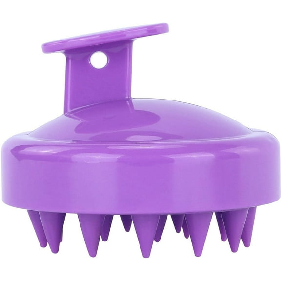 Hair Scalp Massager Brush, Handheld Shampoo Brush, Hair Scalp Scrubber, Wet Dry Hair Scalp Cleaning Brush for Bathroom, Soft Silicone Bristle