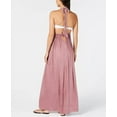 thumbnail image 2 of Raviya Women's Halter-Top Maxi Dress Swim Cover-Up (L, Blush), 2 of 3