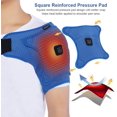 thumbnail image 4 of Shoulder Heating Pad, Shoulder Support Adjustable Shoulder Strap Shoulder Pad for Men and Women Freezing AC Joint, Tendonitis Muscle Pain Relief (Large), 4 of 5