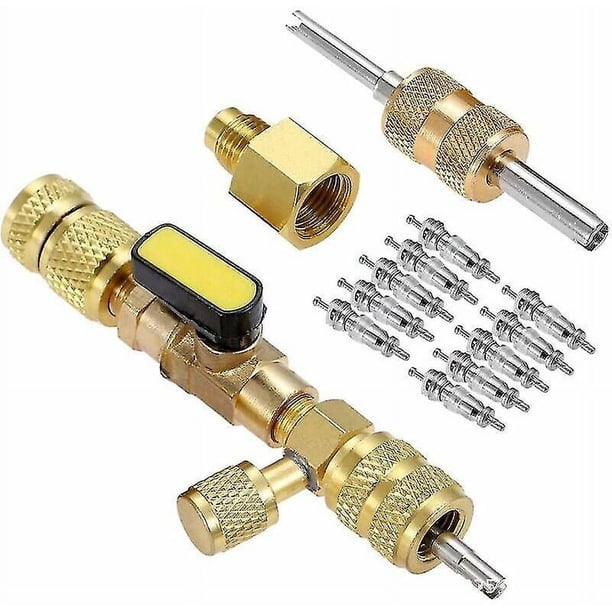 Extractor Instalador de núcleo de válvula YONGSHENG doble tamaño 1/4 y 5/16