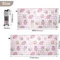 thumbnail image 4 of GZHJMY 30x60In Absorbent Quick Drying Beach Towel, Delicate and Easy to Wipe, for Beach Swimming Pools, Bathrooms, Travel and Sports with Mesh Storage Bag-Strawberry and Ice Cake, 4 of 7