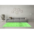 thumbnail image 3 of Ahgly Company Indoor Rectangle Abstract Green Modern Area Rugs, 2' x 3', 3 of 4