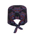 thumbnail image 2 of Xecao Paisley And Owls Print Men Women Adjustable Working Cap with Button Unisex Hats Sweatband, 2 of 7