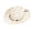 White, variant on Gustave Straw Cowboy Hat for Men Women Western Cowgirl Sun Hat Shapeable Wide Brim Hollow Out Summer Beach Hat with Decorative Band - Coffee