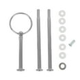 thumbnail image 1 of 1Pcs 2/3 Layers Cake Plate Stand Handle Fitting Hardware Rod Gold Silver, 1 of 8