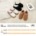 thumbnail image 4 of Vonmay Women's Cozy Platform Slippers, Warm Faux Fleece-Lined Indoor Outdoor Slippers with Anti-Slip Sole, Stylish and Comfortable Winter House Shoes, 4 of 6