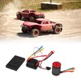 thumbnail image 3 of Motor Sin Cepillo de 3300KV 60A ESC, Protección de Bajo Voltaje 60 A rotor Esc Preciso de Impermable Sin Escobillas para un Automóvil de control remoto 1/10, 3 of 7