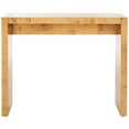 thumbnail image 6 of SAFAVIEH Cella Mission Natural Wood Rectangle Console Table (34 in. W x 11 in. D x 28 in. H), 6 of 10