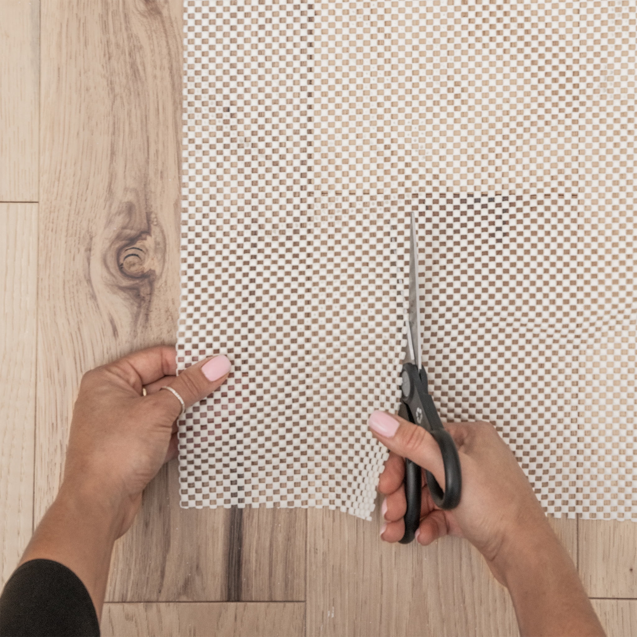 Bliss Rugs PVC Area Rug Gripper Thick Non-Slip Rug Pad for Area Rugs Hardwood Floors , 2'x3'