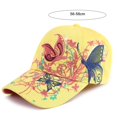 thumbnail image 6 of Eoperou Unisex Baseball Cap Ethnic Style Embroidery Adjustable Design Sun Hat for Hiking, 6 of 8