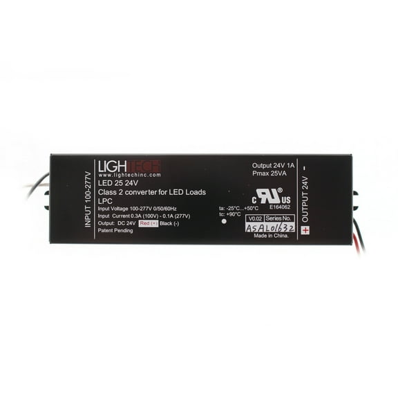 GE 66921 - 25 watt Output 120-277 volt Input Constant Voltage LED Driver (GELD25DMV24PU 66921)