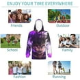 thumbnail image 6 of Black Clover Teen Boys Girls Hoodies Cartoon Graphic Hooded Sweatshirts Casual Pocket Pullover Coat for Kids, 6 of 8