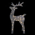 thumbnail image 3 of Northlight LED Lighted Glitter Reindeer Outdoor Christmas Decoration - 39.5" - Warm White, 3 of 6