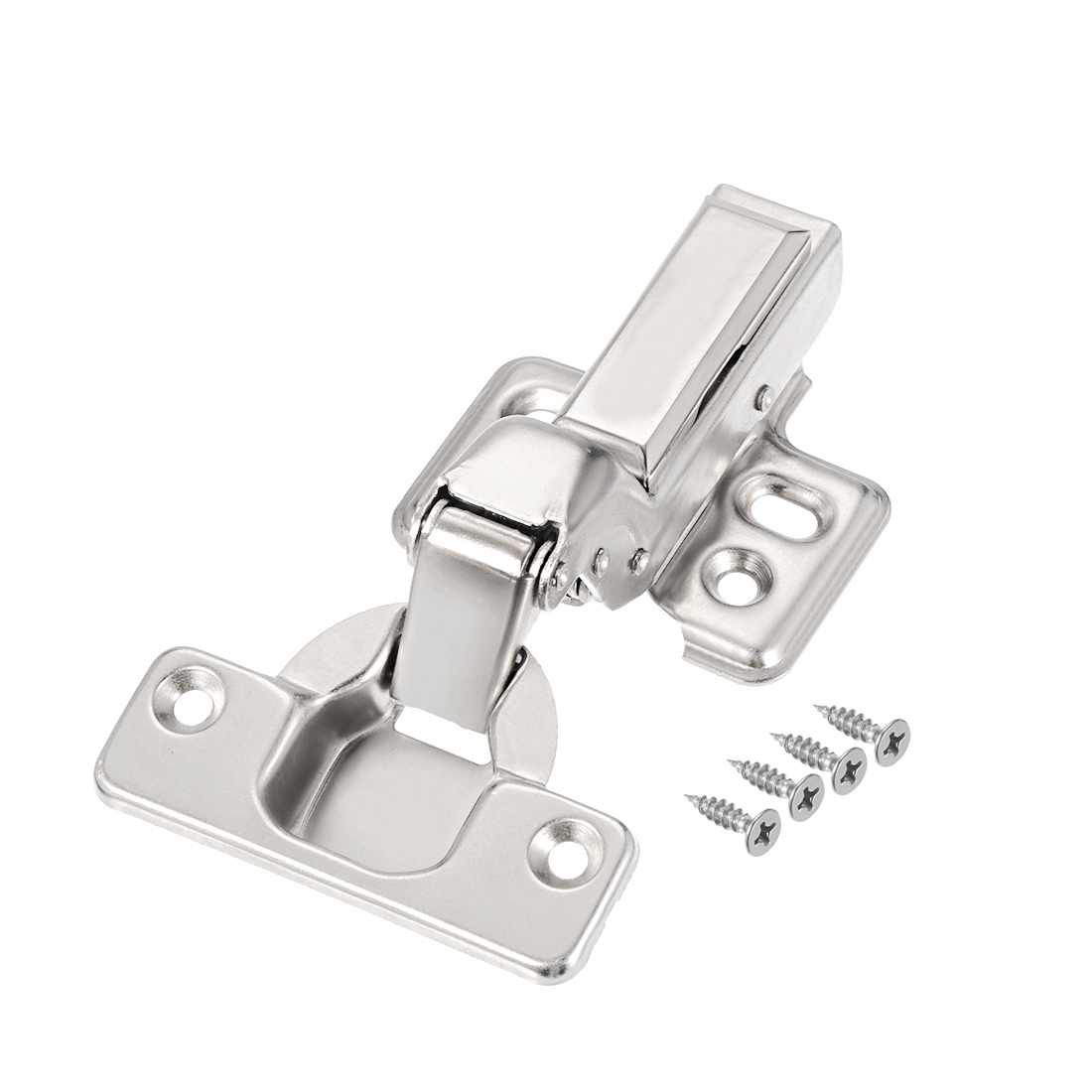 Uxcell Cold Rolled Steel Face Frame Concealed Inset Door Hinges