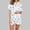 *Light Blue 18, variant on ClodeEU Women's Cute Printed Short Sleeve Pajama Set, 2 Piece Button Up Matching Sleepwear Light Blue 01,Womens Plus L
