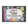thumbnail image 1 of TechWave Classroom Doormat Teacher Doormat Classroom Doormat Back To School Doormat Classroom Decoration Classroom Welcome Suitable For 40X60CM Thick Microfiber Blanket Fuzzy Blanket Sheets Tan Throw, 1 of 4