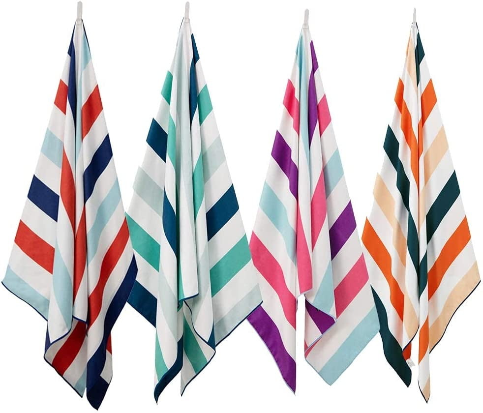 Exclusivo Mezcla Microfiber Quick Dry Beach Towel Set, Large Sand Free