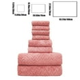 thumbnail image 3 of kchsji Towel Set, Soft Thick Absorbent Bath Towels, Durable Quick Dry Washcloth Set, Luxury 8-Piece Bathroom Towels for Home Spa Gym, Machine Washable Towels with Hanging Loop for Face Body Hair Use, 3 of 6