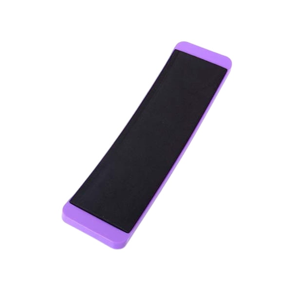 Qarigey Tabla giratoria, placa giratoria, patinaje artístico, mano de obra fina, exquisita ayuda para forma a la espalda, suministros para Ayudas para vestirse con gancho de botón Púrpura