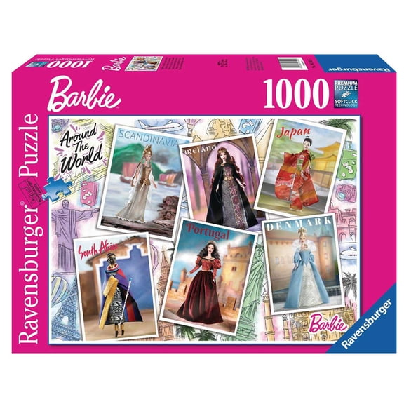 Ravensburger 1000 Piece Puzzle Barbie Countries 165025