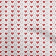 thumbnail image 1 of oneOone Silk Tabby Red Fabric Poker Card Sewing Material Print Fabric by The Yard 42 Inch Wide, 1 of 4