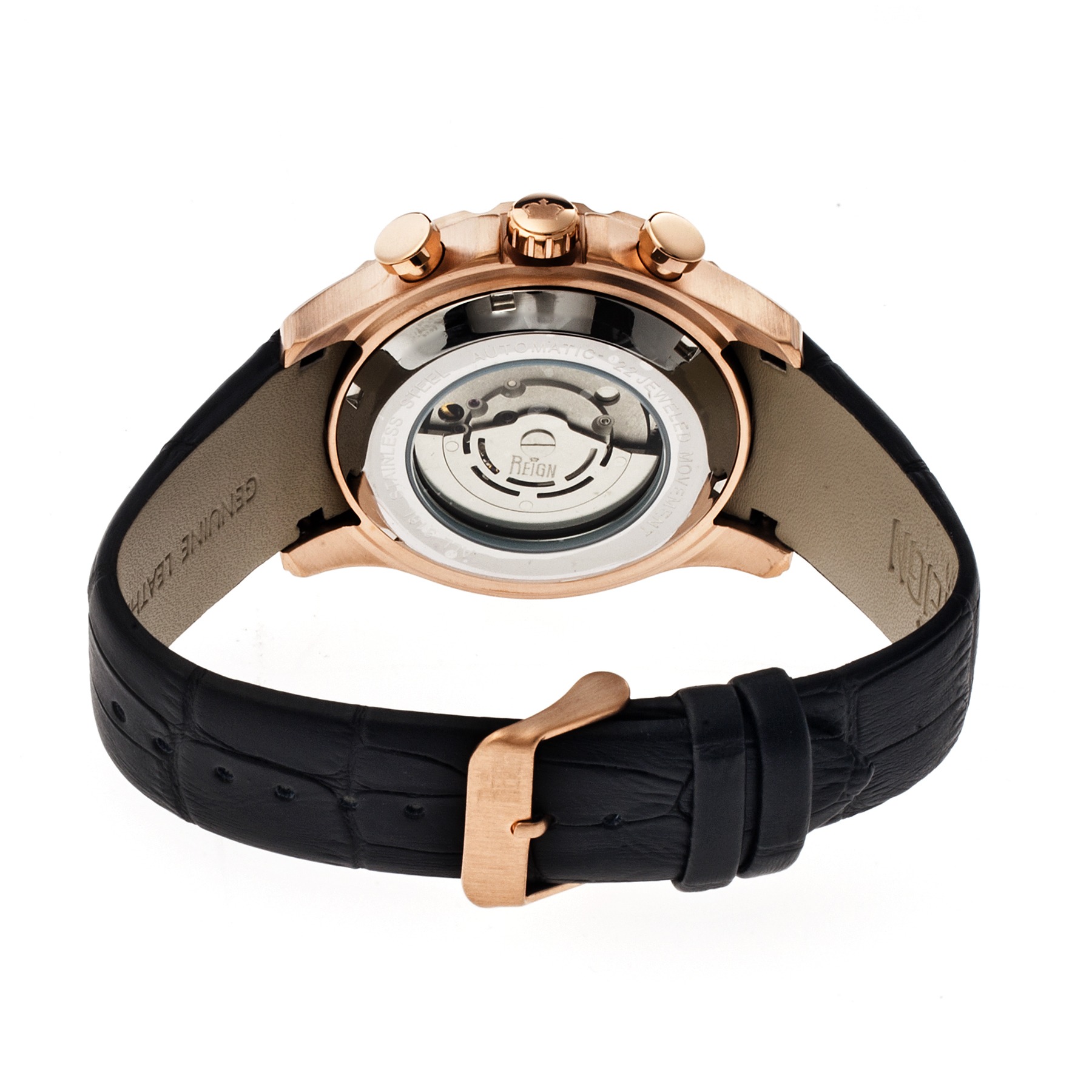 Reign Nehru Automatic Men’s Watch Reign Nehru Leather-Band Automatic Men main image 2