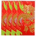 thumbnail image 1 of 4 Pcs Enveloppes Rouges de Festival de Printemps Motif Dragon en Papier Sacs à Argent Rouges pour le Nouvel An, 1 of 9