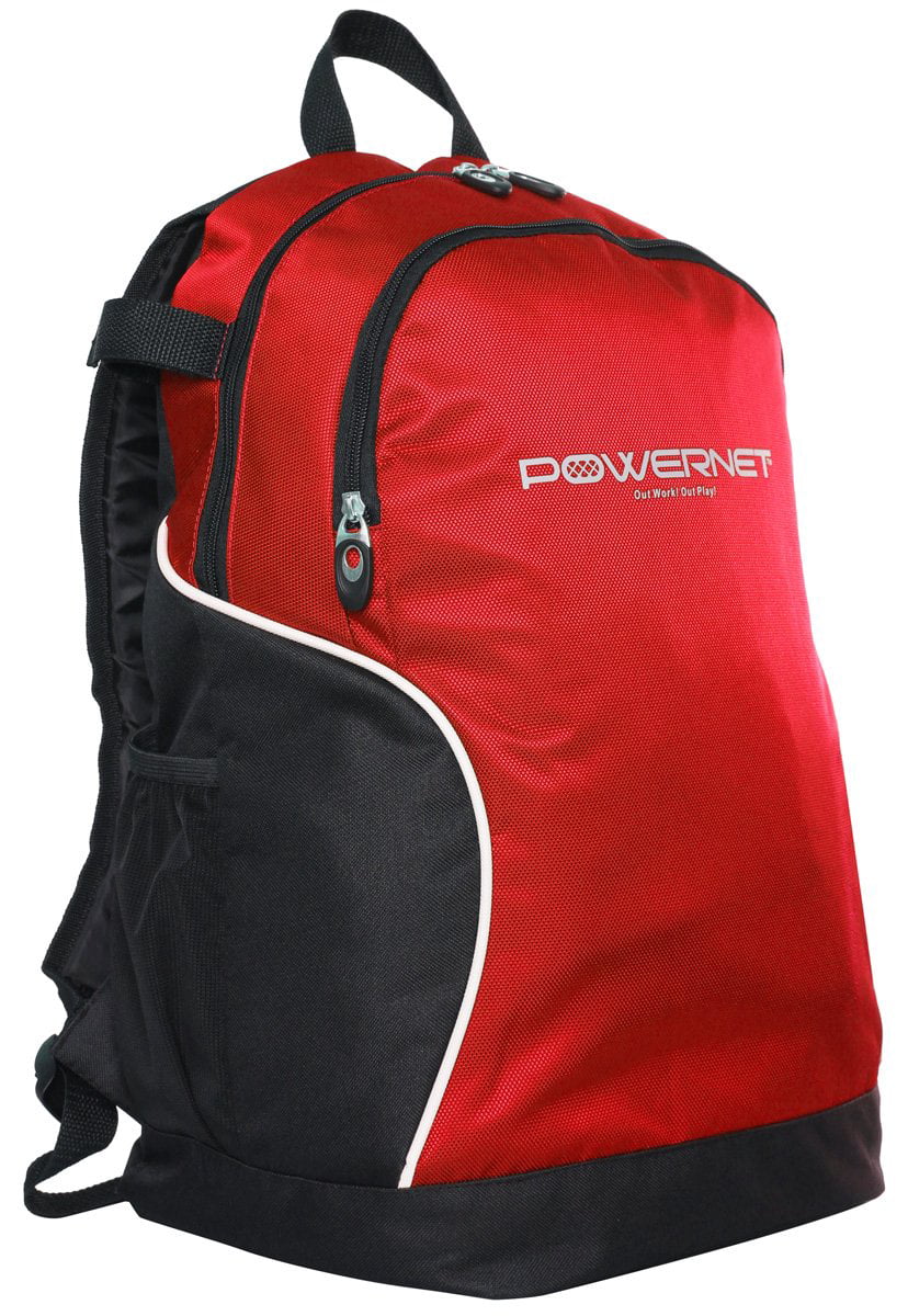 PowerNet 3.2" Softball Weighted Progressive Training Balls 18 Pk Bundle Backpack 