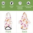 thumbnail image 5 of Goofa Cowgirl Boots Pattern Small Dog Sweater Hoodies Pet Grey Hooded Soft Fleece Sweatshirts with Pocket Fall Winter Puppy Cat Sweaters Warm Clothes-X-Large, 5 of 8