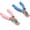Blue+Pink, variant on Yippzo 1/4 inch Single Hole Punch Metal Handheld Small Paper Punch with Soft Grip Handle for Circle Holes for DIY Craft Tag in Home, Office, Classroom