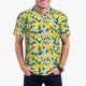 thumbnail image 1 of Balery Lemon1 Camisa Polo de Hombre con Estampado, de Manga Corta y Tejido Medio, Camisa Tipo Golf Polo-Medium, 1 of 6
