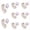 Light Purple, variant on 1-8PC Mini Travel Jewelry Case Bridesmaid Proposal Gift Box Small PU Leather Earring Organizer Bulk Portable Holder for Rings Necklaces Bracelets