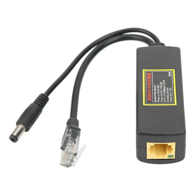 Divisor POE, Adaptador POE POE de alta presión de 60 V Divisor VPOE Rendimiento probado
