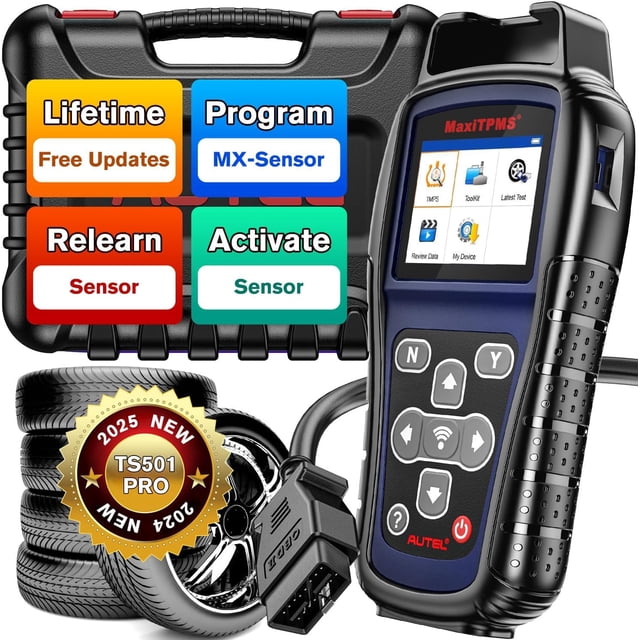 Herramienta de programación TPMS Autel MaxiTPMS TS501 PRO 2025