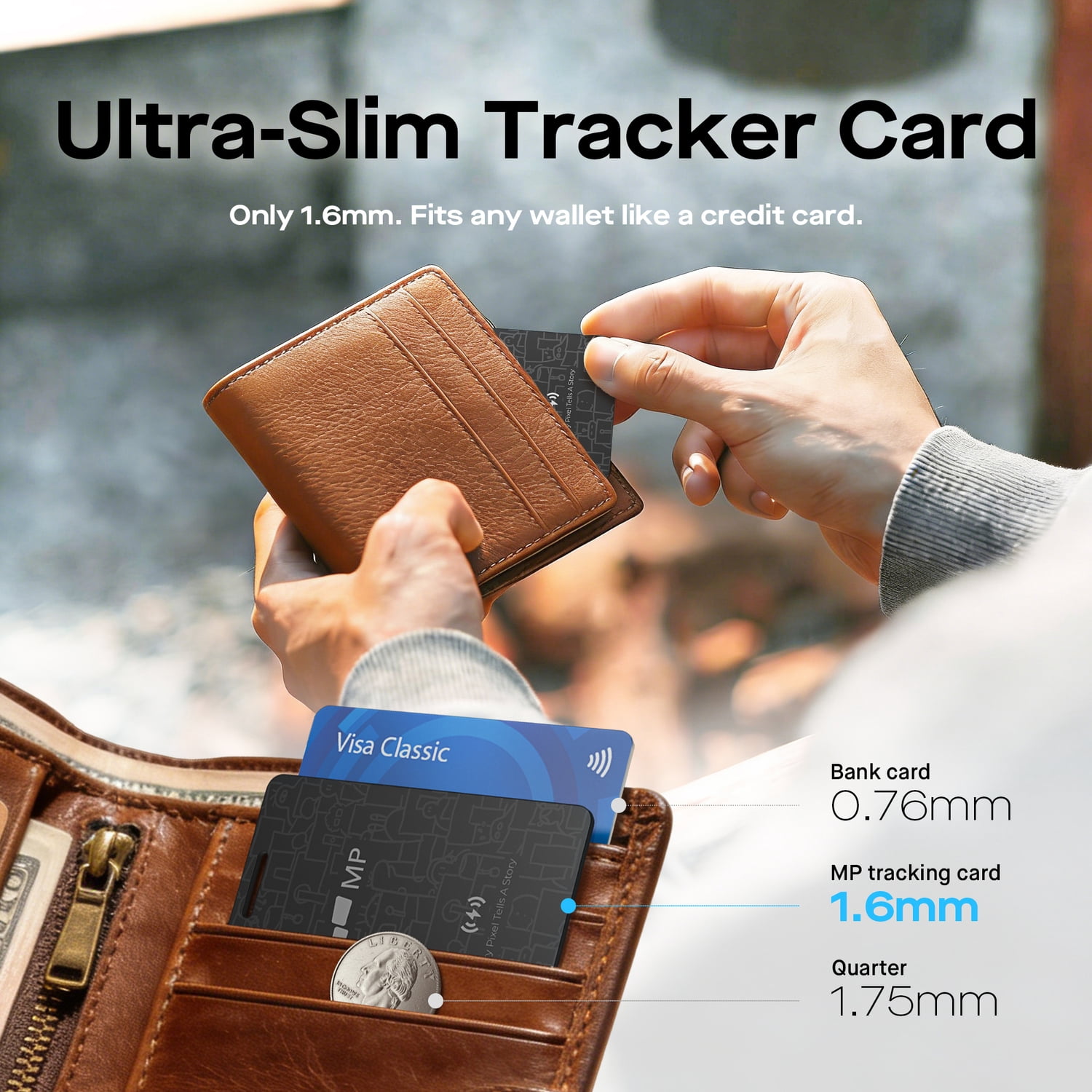 Mobile Pixels Portable Tracker Locator