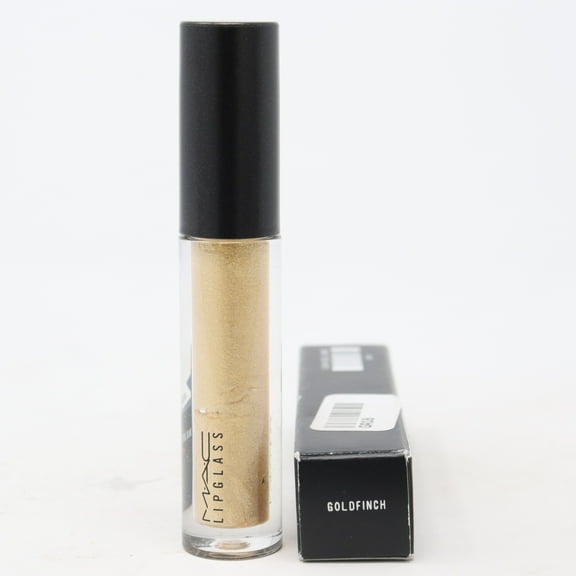 Mac Lipglass Goldfinch 0.10oz/3.1ml New With Box