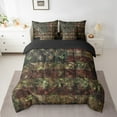 thumbnail image 2 of Erosebridal Branches Bed in a Bag Full size, Rustic Tree Bed Set, Retro US Flag Decor, Reversible, 2 of 5